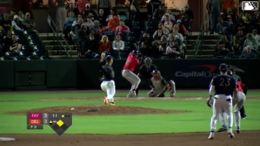 Dalton Neuschwander In play, run(s) to Anthony Huezo