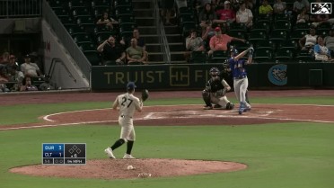 Curtis Mead rockets second home run to right field