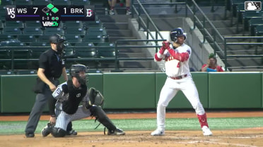 Ronald Hernandez singles on a ground ball to center fielder Ely Brown. Andy Ibáñez scores. Randy Guzman to 2nd.