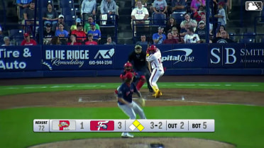 Blake Wehunt In play, run(s) to Aroon Escobar