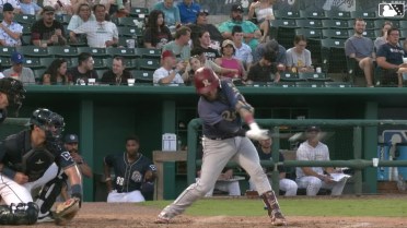 Victor Lizarraga's seventh strikeout