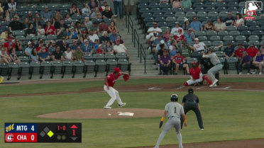 Mac Horvath singles on a fly ball to second baseman Zavier Warren, deflected by center fielder Jay Allen II. Gregory Barrios scores.