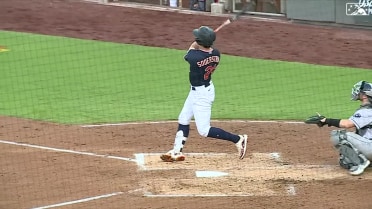 Tyler Soderstrom hits a two-run home run for Triple-A