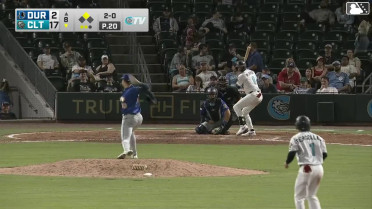 Tanner Murray homers (2) on a fly ball to left center field. William Bergolla Jr. scores.