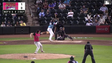 George Wolkow homers (8) on a fly ball to right field. Ely Brown scores.