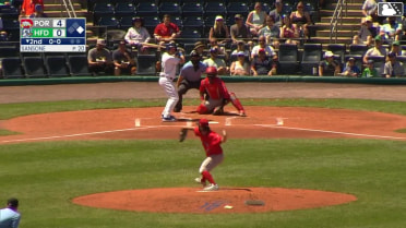 Conner Capel homers (3) on a fly ball to left center field. Benny Montgomery scores.