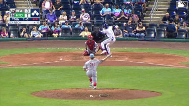 Sam Carlson In play, no out to Dyan Jorge