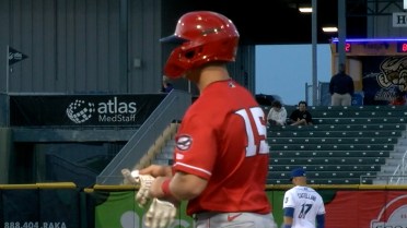 Reds No. 5 prospect Matt McLain hits for the cycle