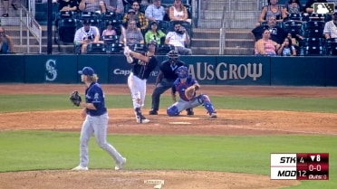 Charlie Pagliarini 13th homer caps four-hit game 