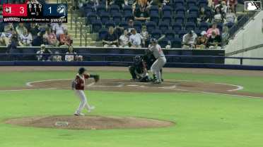 Noah Franklin grounds into a double play, shortstop Trey Ebel to second baseman Moises Polanco to first baseman Carsten Sabathia III. Brandon Crabtree out at 2nd. Noah Franklin out at 1st.