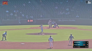 Zyhir Hope singles on a ground ball to right fielder Breyson Guedez. Dalton Wentz scores. Narciso Polanco scores.