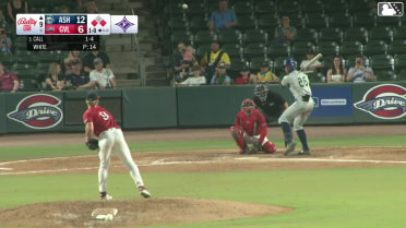 Chase Call out on a sacrifice fly to center fielder Enddy Azocar. Justin Thomas Jr. scores.