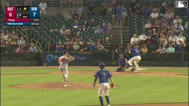 Justin Topa In play, run(s) to Chas McCormick