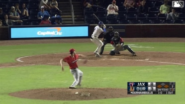 Raynel Delgado grounds out to first baseman Deyvison De Los Santos. Carson Williams scores. Gavin Lux to 2nd.