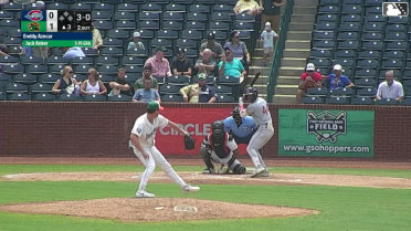 Enddy Azocar homers (7) on a fly ball to left center field.