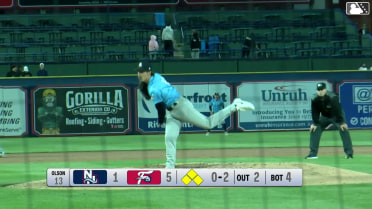 Alex Binelas hits a grand slam (6) to center field. Dante Nori scores. Carson DeMartini scores. Aroon Escobar scores.