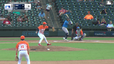 Luke Mann singles on a line drive to right fielder Yamal Encarnacion. Ryan Lasko scores. Luke Mann to 2nd. Luke Mann advances to 2nd, on a fielding error by right fielder Yamal Encarnacion.