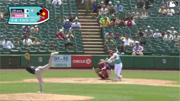 Marcus Phillips Swinging Strike to Brandon Lewis