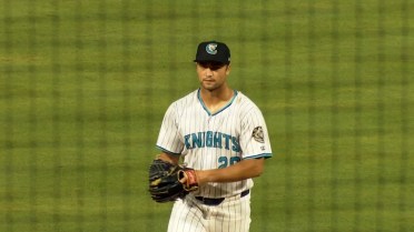 Nick Nastrini strikes out a pair in the 6th