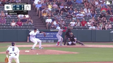 Bo Naylor homers (2) on a fly ball to right center field.
