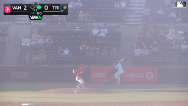 Capri Ortiz homers (2) on a fly ball to left field. David Mershon scores.