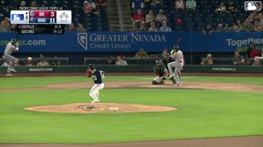 Diego Castillo homers (2) on a fly ball to left center field.