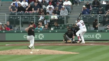 Hogan Windish homers (3) on a fly ball to left center field.
