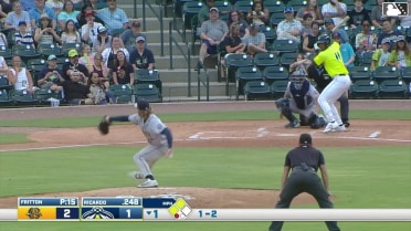 Yandel Ricardo singles on a ground ball to center fielder Derek Datil. Josh Hammond scores. Stone Russell scores.