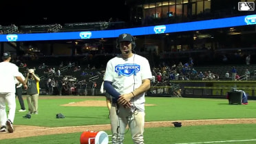 Shay Whitcomb on winning MVP of Triple-A Championship