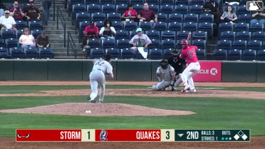 Gavin Grahovac singles on a ground ball to third baseman Nu'u Contrades. Jaxon Willits scores. Angel Arredondo to 2nd.