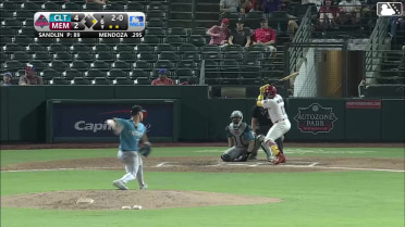 David Sandlin In play, run(s) to Ramon Mendoza