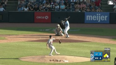 Cristian Santana singles on a line drive to left fielder Tommy Hawke. Patrick Lee scores. Stephen Hrustich scores.