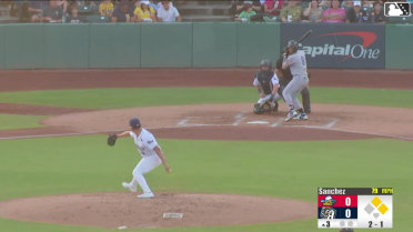 Cristofer Torin singles on a line drive to left fielder Tirso Ornelas. Junior Franco scores. Druw Jones scores.