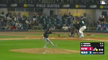 Brock Wilken triples (2) on a line drive to center fielder Brett Bateman. Luis Lara scores.