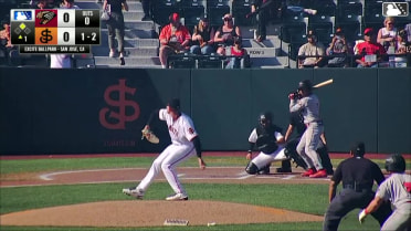 Nick Margevicius In play, run(s) to Roldy Brito