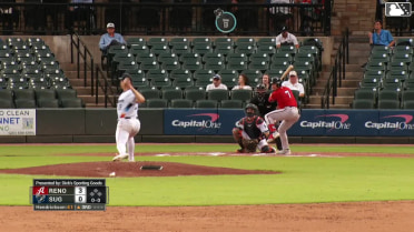 Tommy Troy homers (4) on a line drive to right center field.