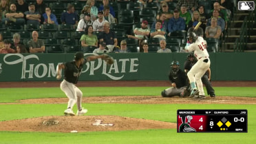 Abel Mercedes Ball In Dirt to Eduardo Quintero