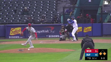 William Simoneit grounds into a double play, second baseman Anthony Seigler to shortstop Tsung-Che Cheng to first baseman Nick Sogard. Riley Tirotta out at 2nd. William Simoneit out at 1st.