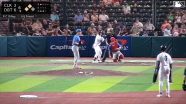 Jacob Friend singles on a soft ground ball to shortstop Matthew Ferrara. Henry Hunter scores. Kyle Henley to 3rd.
