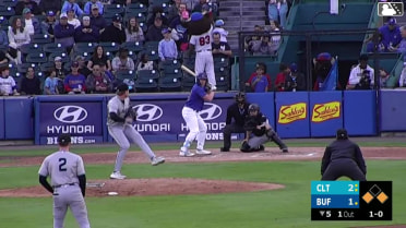 Sean Keys singles on a ground ball to second baseman Rikuu Nishida. Carlos Mendoza scores. Jay Harry to 3rd.