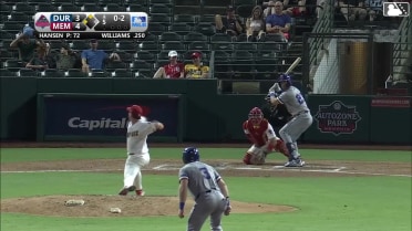 Pete Hansen In play, run(s) to Carson Williams