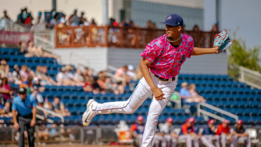 Pérez Dominates as Blue Wahoos Finish Series with Win