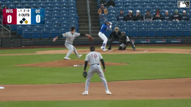 Ethan Dorchies In play, run(s) to Blake Mitchell