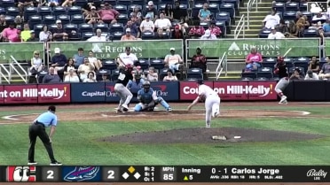 Jacob Miller In play, run(s) to Carlos Jorge
