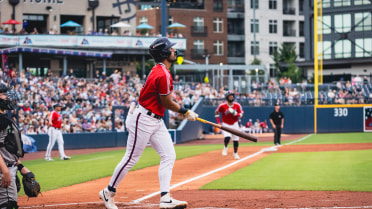 Zamora Homers in Sunday Loss to Knights
