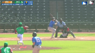 Cole Conn singles on a ground ball to center fielder Carson Roccaforte. Justin Riemer scores.