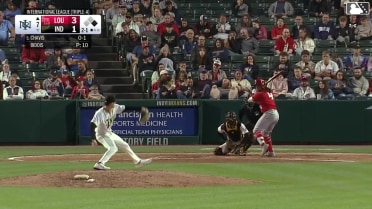 Michael Chavis homers (5) on a fly ball to left field. JJ Bleday scores.