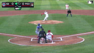 Reginald Preciado doubles (1) on a sharp line drive to left fielder Tai Peete. Kade Snell scores. Owen Ayers scores.