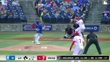 Nick Hollifield grounds into a double play, shortstop Johan Rodriguez to second baseman Yaikel Mijares to first baseman Anthony Martinez. Jacob Walsh out at 2nd. Nick Hollifield out at 1st.