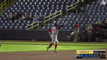 Brandon Valenzuela hits a solo homer to right field